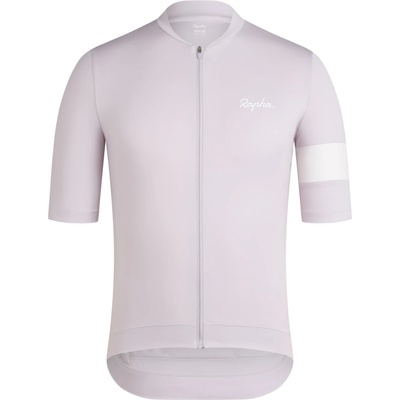 Rapha Мъжка фланелка с къс ръкав за колоездене Rapha Core Jersey Cycling jersey - Pale Lilac / White - размер XXL (056-3756-1415)