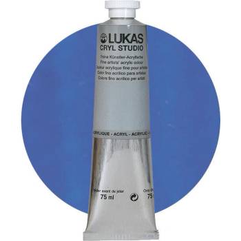 LUKAS Cryl Studio АКРИЛНА боя Fluorescent Blue 75 ml 1 бр (46060010)