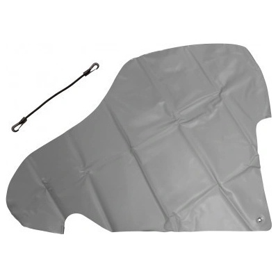 DEMA Krycia plachta na oje prívesu sivá 90x57 cm