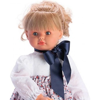 Image 1 of Asi dolls Asi - Кукла Пепа, с бяла бродирана риза и голяма синя панделка 0286370