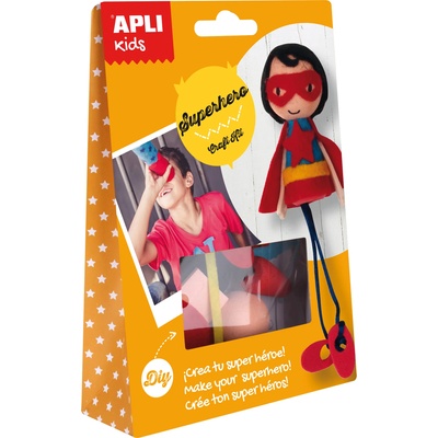 APLI Творчески комплект apli - Направи си сам супергерой (14086)