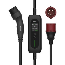 Platinet Smart přenosná EV nabíječka PPCW5M11 11kW 16A Wi-Fi CEE 5-pin Type 2 délka 5m černá PLAEVPPCW5M11