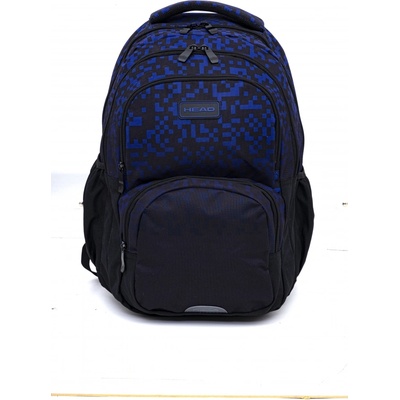 HEAD Ученическа раница Head - Сини блокчета (AS502025049)