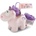NICI - Плюшена играчка - Висулка - Еднорогът Мечтател в облаците - 11 см (42331)