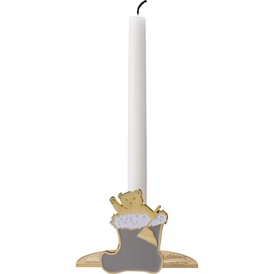 Stelton Свещник за вечеря WHILE WAITING 10500, 6 см, месинг, неръждаема стомана, Stelton (SN10500)