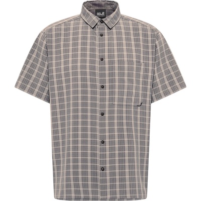 Jack Wolfskin Мъжка риза с копчета Jack Wolfskin Meseta Shirt - Phantom Checks (033-3067-0513)