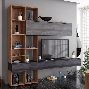 Холна секция Уитни кастело коняк и карбон