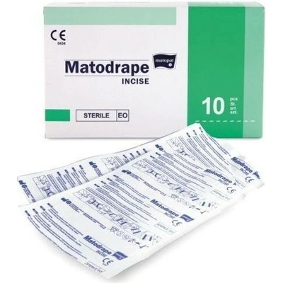 Matopat Matopat Matodrape Incise – sterilná incízna fólia na operačné pole 28 x 45 cm 10 ks