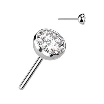 Šperky4U kamínek k PUSH IN piercingu titan TIT1147C-015
