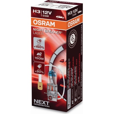Osram NEXT GENERATION H3 12V 55W PK22s NBL