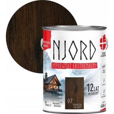 NJORD EXTRÉMNÍ IMPREGNACE NA DŘEVO POLÁRNÍ MODŘÍN 5L