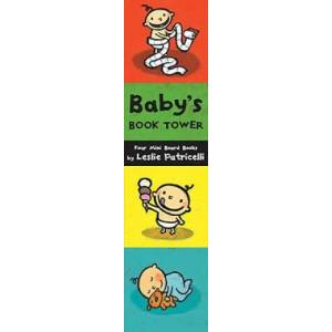 Baby's Book Tower: Four Mini Board Books | Leslie Patricelli, Leslie Patricelli (ISBN: 9780763650100)