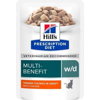 Hill's Prescription Diet w/d s kuřetem 12 x 85 g