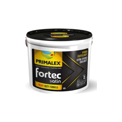 Primalex Fortec Satin 10 l bílý