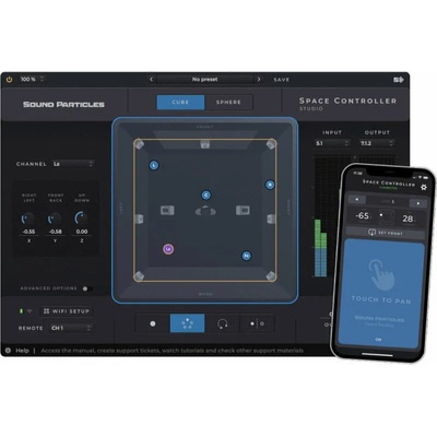 Sound Particles Space Controller Studio
