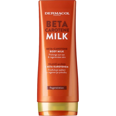 Dermacol Sun telové mlieko s beta-karoténom na predĺženie opálenia 200 ml