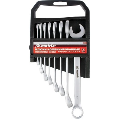 MTX Комплект ключове 6-22 mm звездогаечни, 9 бр. , матирани MTX