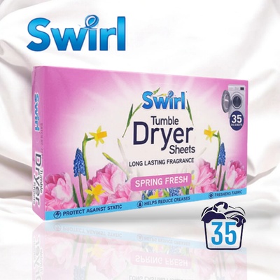 Swirl Ароматизиращи кърпички за сушилня 35бр (3030)