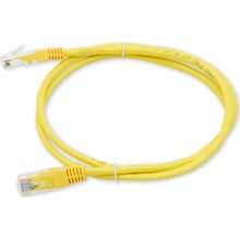 LAN-TEC PC-200 C5E, UTP, 0,5m, žlutý
