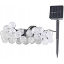 Polux LED Solárna reťaz 30xLED 8 funkcií 4,9m IP44 teplá biela SA1657