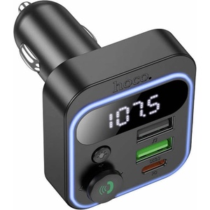 hoco. Блутут FM трансмитер и зарядно за кола за мобилни устройства - Hoco E85 Bluetooth FM Transmitter and Car Charger (E85)