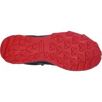 Everett Pánska turistická obuv nízka red black
