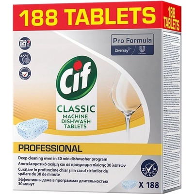 Cif Tablety do myčky classic 188 ks