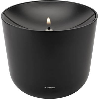 Stelton Маслена лампа SOLIS 11 см, черен, алуминий, Stelton (SN415)
