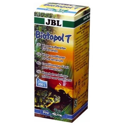 JBL Biotopol T - Препарат за отстраняване на вредните съставки на водата в терариумите, 50 мл