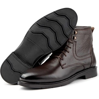 Ducavelli Мъжки ежедневни обувки от естествена кожа - Тъмнокафяви #363788 (363788_Тъмно кафяв)