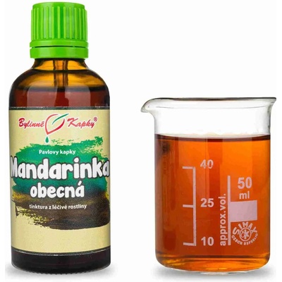 Bylinné kapky Pavlovy Mandarinka oplodí TCM tinktura 50 ml