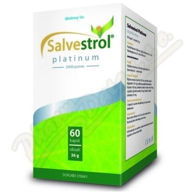 Brainway Salvestrol Platinum 60 kapslí