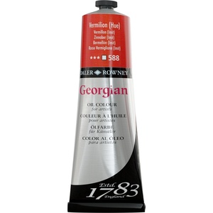 Daler Rowney Georgian Маслена боя Vermilion Hue 225 ml 1 бр (111225588)