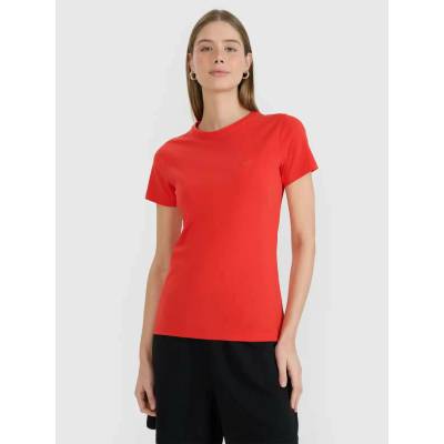 4f Women's T-Shirt 4fwmm00ttshf2255-62s červená