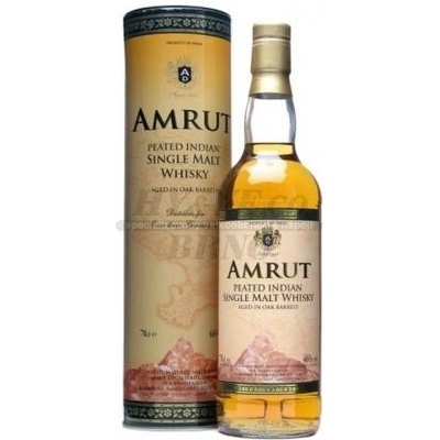 Amrut Peated Indian Single Malt Whisky 46% 0,7 l (tuba)