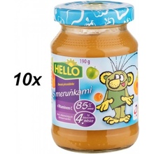 Hello přesnídávka s meruňkami a vitaminem C 10 x 190 G