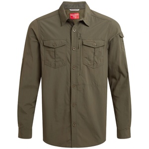 Craghoppers NosiLife Adventure Long Sleeved Shirt III Размер: XXL / Цвят: зелен