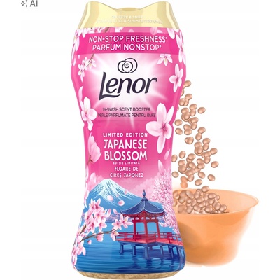 Lenor Japanese Blossom vonné perličky 195 g