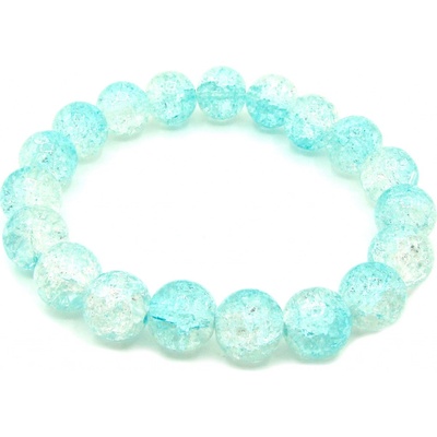Steel Jewelry Náramek světle tyrkysový z bižuterie BNR090227