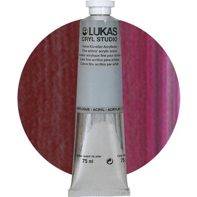 LUKAS Cryl Studio АКРИЛНА боя Alizarin Crimson 75 ml 1 бр (46660010)