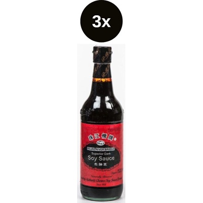 Pearl River Bridge Fermentovaná sójová omáčka tmavá 500 ml