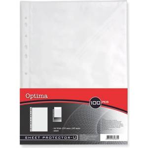 Optima Сгъваем генотерм optima a/4 40 микрона оранжев 100 броя 20100 (20100)