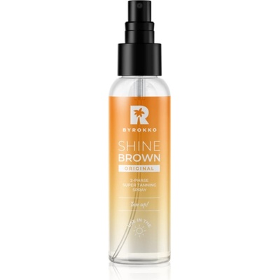 BYROKKO Shine Brown Tanning слънцезащитен спрей 100ml
