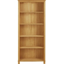 Knižnica z borovicového dreva v prírodnej farbe 77x171 cm Pivo – Støraa