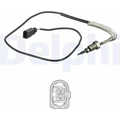 DELPHI Čidlo teploty výfukových plynů DF TS30158
