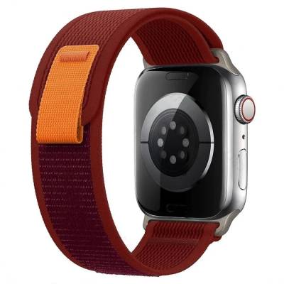 iMore Řemínek Trailový tah pro Apple Watch Ultra 1/2 (49mm) - vínová