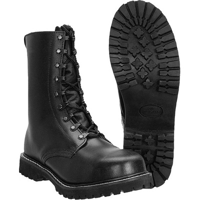 Mil-Tec Bw Pilot s kožúškom topánky black