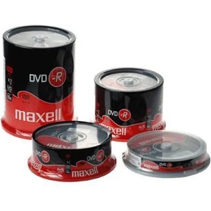 Maxell Оптичен носител DVD-R media 4.7GB MAXELL, 16x, 50бр