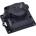Horozk Electrik ЕДИНИЧЕН СТЕНЕН КОНТАКТ ГУМЕН ip44 ЧЕРЕН horoz (8699490918319)