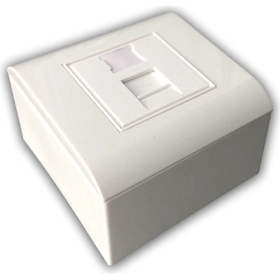 Modul.dat.zásuvka UTP CAT5E 1xRJ45 na aj pod omietku 2360